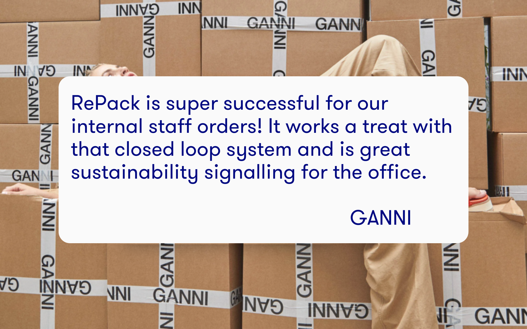 Ganni Internal Deliveries RePack
